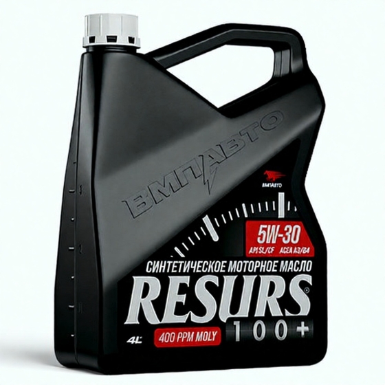Моторное масло ВМПАВТО Resurs, 5W-30, 1 л, синтетика