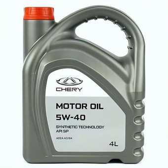 Моторное масло Chery Motor Oil, 5W-40, 4 л, синтетика