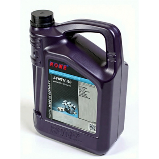 Моторное масло Rowe HIGHTEC SYNT RS, 5W-40, 5 л, синтетика