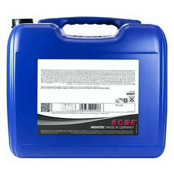Моторное масло Rowe HIGHTEC SYNT, 5W-40, 20 л, синтетика