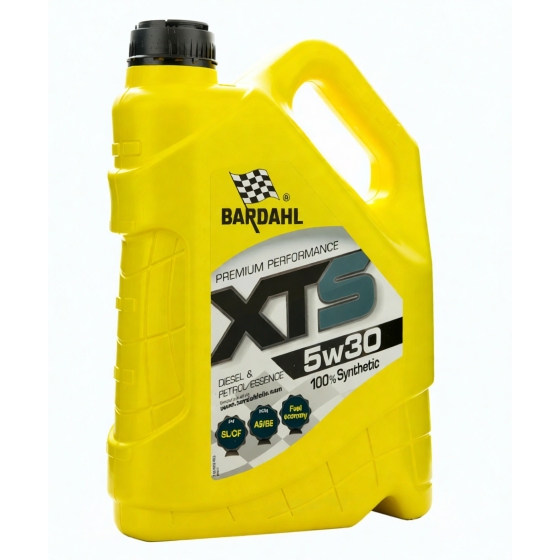 Моторное масло Bardahl XTS, 5W-30, 5 л, синтетика