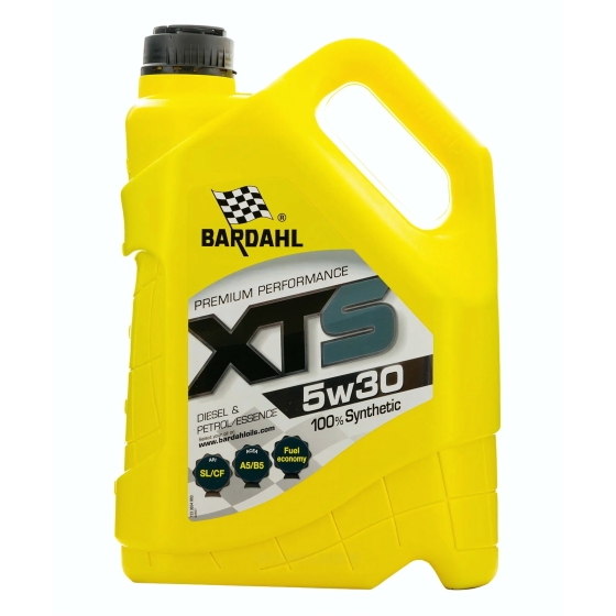 Моторное масло Bardahl XTS, 5W-30, 5 л, синтетика