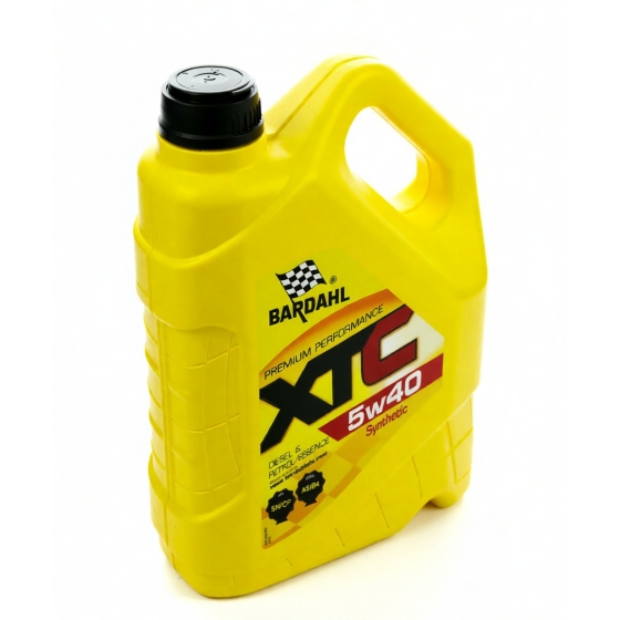 Моторное масло Bardahl XTC, 5W-40, 5 л, синтетика