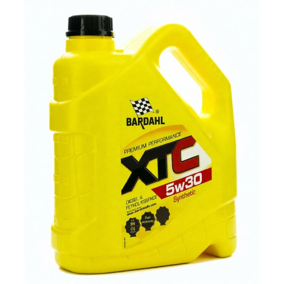 Моторное масло Bardahl XTC SN, 5W-30, 4 л, синтетика