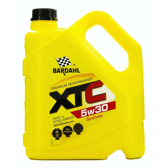 Моторное масло Bardahl XTC SN, 5W-30, 4 л, синтетика