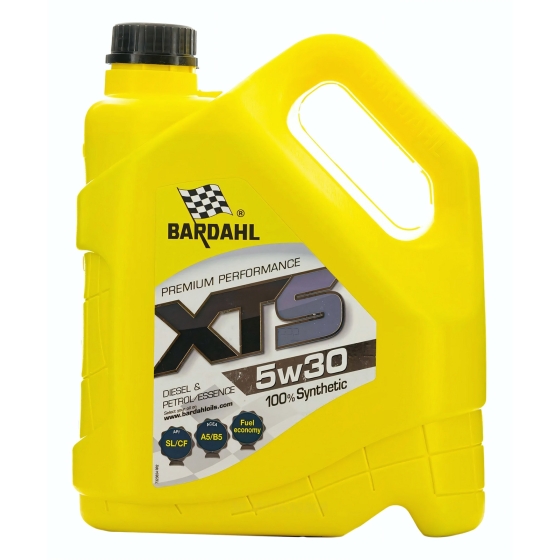 Моторное масло Bardahl XTS, 5W-40, 4 л, синтетика