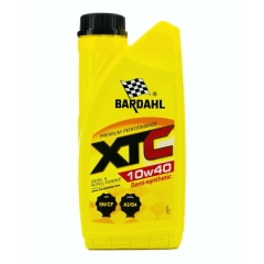 Моторное масло Bardahl XTC, 10W-40, 1 л, полусинтетика