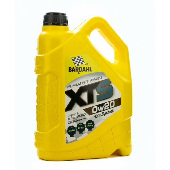 Моторное масло Bardahl XTS, 0W-20, 5 л, синтетика