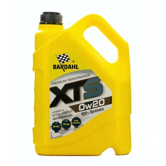 Моторное масло Bardahl XTS, 0W-20, 5 л, синтетика