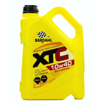 Моторное масло Bardahl XTC, 10W-40, 5 л, полусинтетика