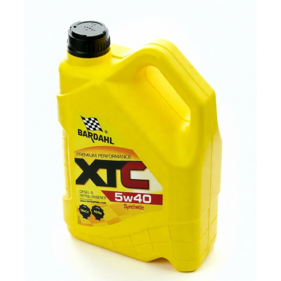 Моторное масло Bardahl XTEC, 5W-40, 5 л, синтетика