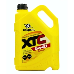 Моторное масло Bardahl XTEC, 5W-40, 5 л, синтетика
