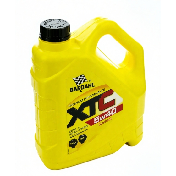 Моторное масло Bardahl XTEC, 5W-40, 4 л, синтетика