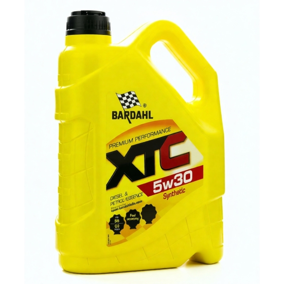Моторное масло Bardahl XTRA C2/C3 SN, 5W-30, 5 л, синтетика