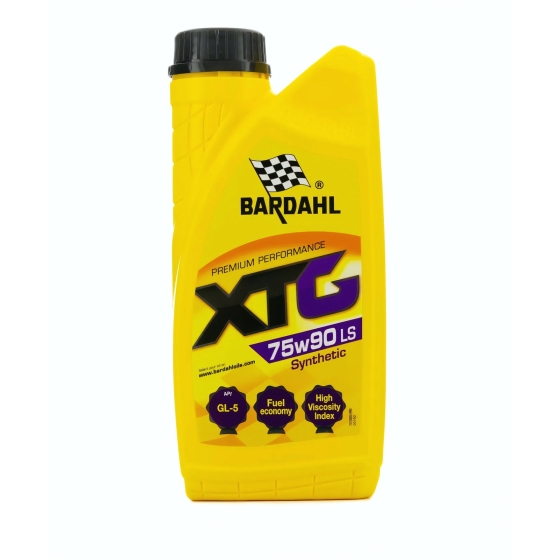 Трансмиссионное масло Bardahl XTG, 75W-90, 1 л, синтетика