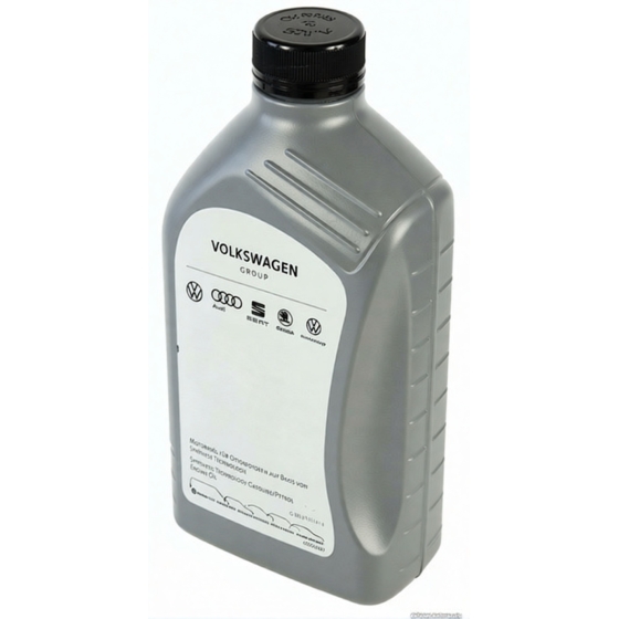 Трансмиссионное масло Volkswagen Power Steering Fluid, 1 л, синтетика