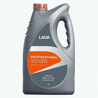 Моторное масло LADA Professional, 5W-40, 1 л, полусинтетика
