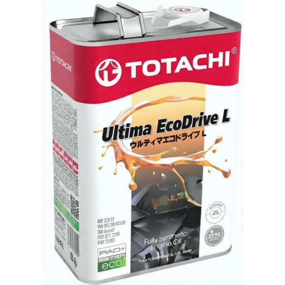 Моторное масло Totachi Ultima EcoDrive, 5W-30, 4 л, синтетика