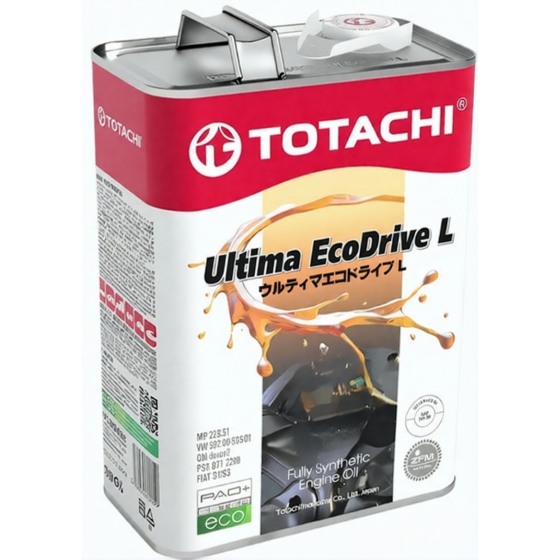 Моторное масло Totachi Premium Diesel, 5W-40, 4 л, синтетика