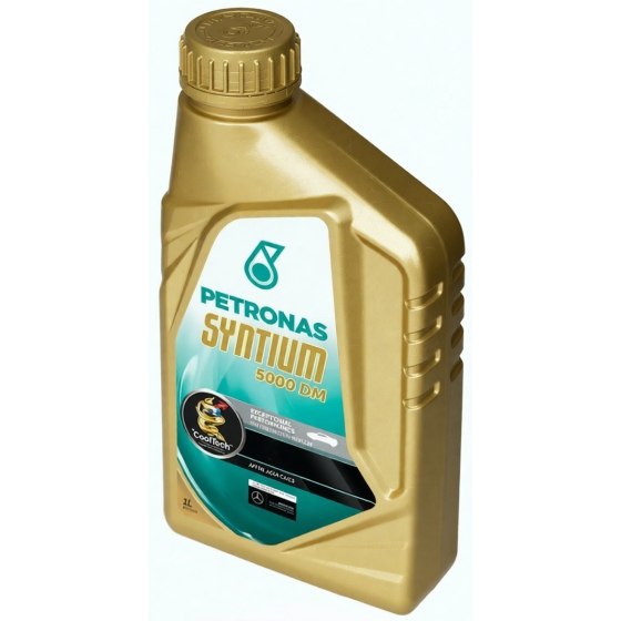 Моторное масло Petronas Syntium 5000 DM, 5W-30, 1 л, синтетика