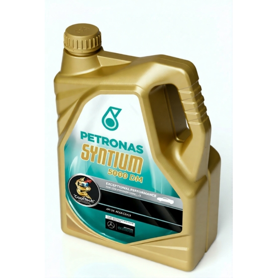 Моторное масло Petronas Syntium 3000 FR, 5W-30, 5 л, синтетика