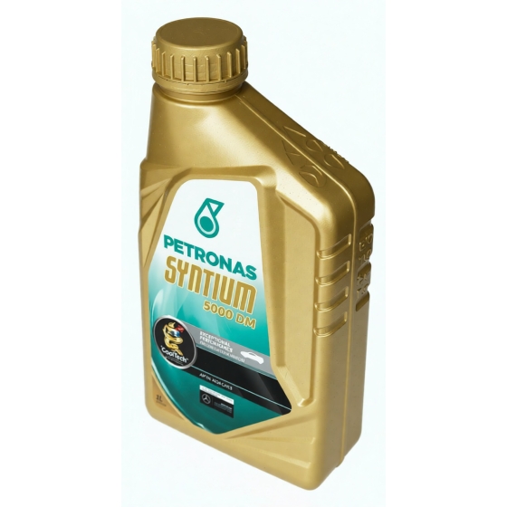 Моторное масло Petronas Syntium 5000 AV, 5W-30, 1 л, синтетика