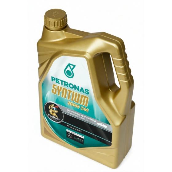 Моторное масло Petronas Syntium 3000 AV, 5W-40, 5 л, синтетика