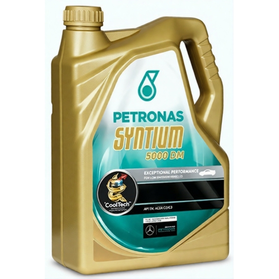 Моторное масло Petronas Syntium 7000 HYBRID, 0W-16, 5 л, синтетика
