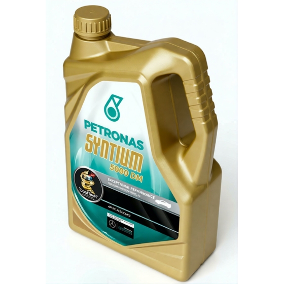 Моторное масло Petronas Syntium 3000 E, 5W-40, 4 л, синтетика