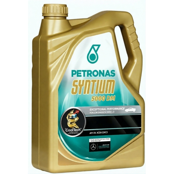 Моторное масло Petronas Syntium 3000 E, 5W-40, 4 л, синтетика