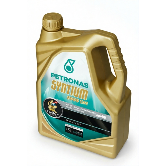 Моторное масло Petronas Syntium 3000 XS, 5W-30, 5 л, синтетика