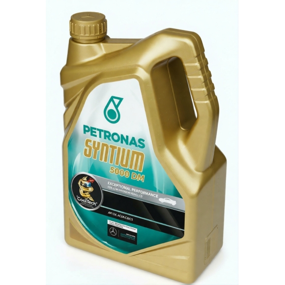 Моторное масло Petronas Syntium 5000 AV, 5W-30, 5 л, синтетика