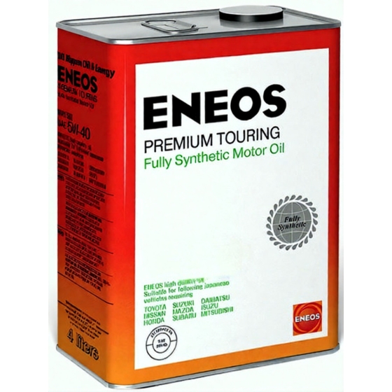 Моторное масло ENeos Premium Touring, 5W-30, 4 л, синтетика