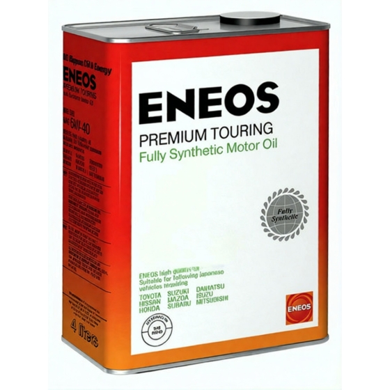 Моторное масло ENeos SL Turbo, 10W-40, 4 л, минеральное