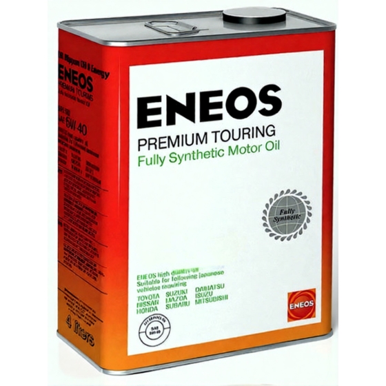 Моторное масло ENeos Super Diesel, 5W-40, 4 л, синтетика