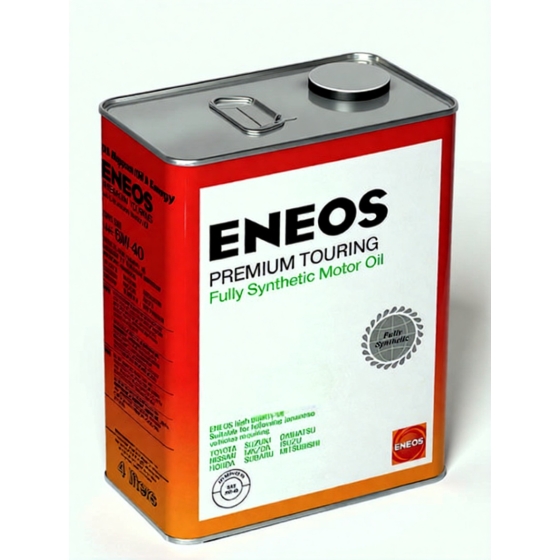 Моторное масло ENeos Super Touring, 5W-50, 4 л, синтетика