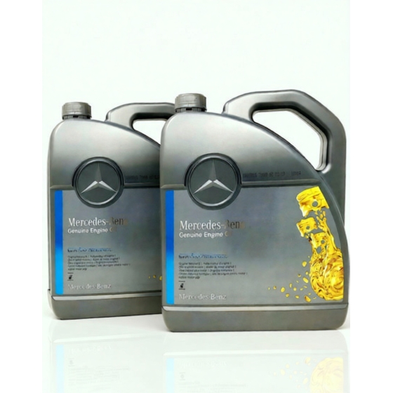 Моторное масло Mercedes-Benz МБ РУС, 5W-30, 5 л, синтетика