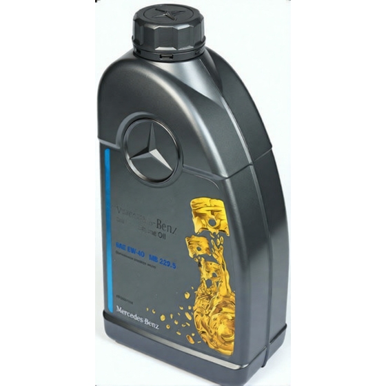 Моторное масло Mercedes-Benz MB 229.5, 0W-40, 1 л, синтетика