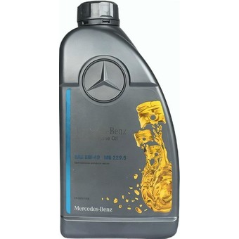Моторное масло Mercedes-Benz MB 229.5, 0W-40, 1 л, синтетика
