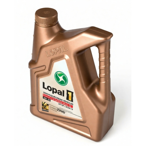 Моторное масло Lopal Sonic, 0W-20, 4 л, синтетика