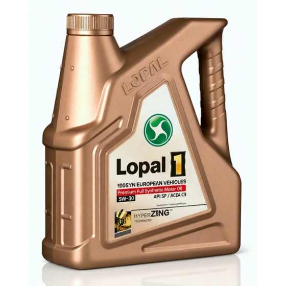 Моторное масло Lopal Sonic, 0W-20, 4 л, синтетика