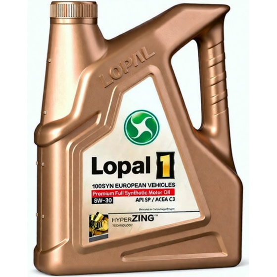 Моторное масло Lopal Sonic 9000, 5W-40, 4 л, синтетика
