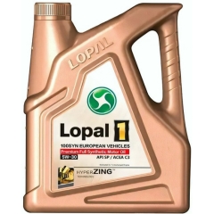 Моторное масло Lopal Sonic 9000, 5W-40, 4 л, синтетика