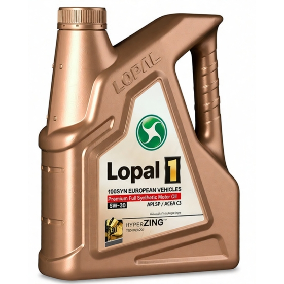 Моторное масло Lopal Sonic 9000, 5W-30, 4 л, синтетика