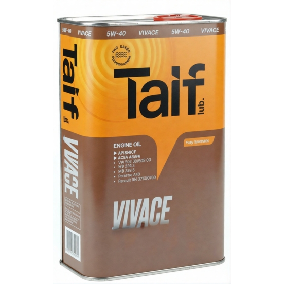 Моторное масло Taif Vite, 5W-30, 1 л, синтетика