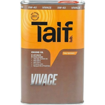 Моторное масло Taif Allegro, 5W-30, 1 л, синтетика