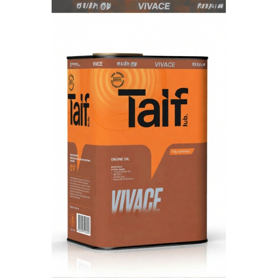 Моторное масло Taif Tact, 5W-40, 4 л, синтетика