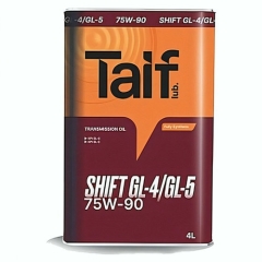 Моторное масло Taif Shift, 75W-90, 20 л, синтетика