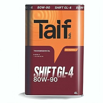 Моторное масло Taif Shift, 80W-90, 20 л, минеральное