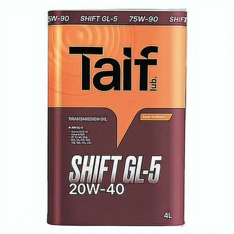 Моторное масло Taif Shift, 20W-40, 20 л, синтетика